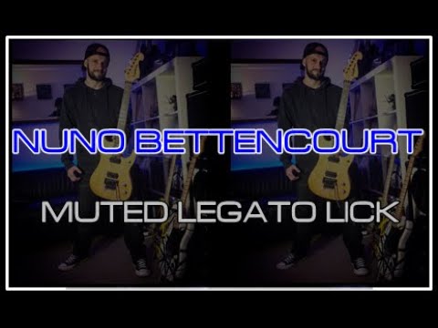 Nuno Inspired Muted Legato Lick