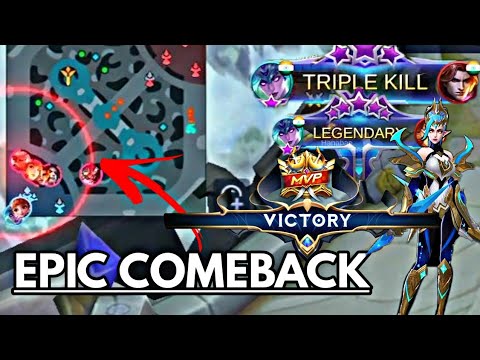 Top Global KARINA Epic Comeback Gameplay, Intense match ! karina best build 2021