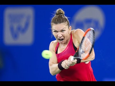 Теннис Simona Halep | 2018 Wuhan Pre-Tournament Interview