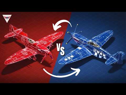 FORGET the spitfire! The DIRTY SECRET of the P-51 Mustang that The Spitfire NEVER HAD!