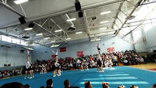 preview picture of video 'Dumont Recreation Competition Cheerleading Seniors-St. Anna's 02-09-2014'