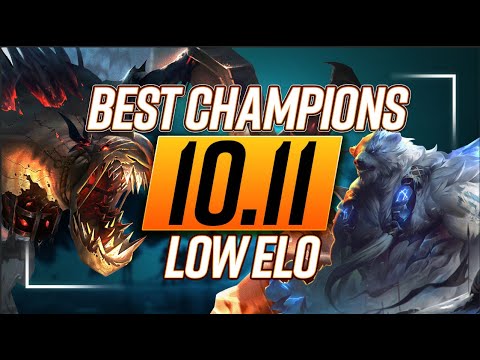 BEST Champions for EVERY ROLE to CARRY in Patch 10.11!