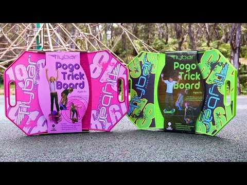 Pogo Trick Board - Green Mean