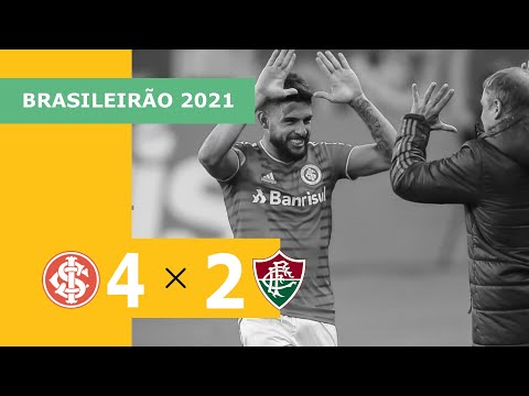 Internacional 4 x 2 Fluminense - Gols - 15/08 - Brasileirão 2021