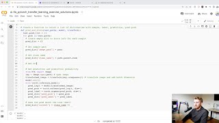 PyTorch Transfer Learning (taking a pretrained model and applying it t