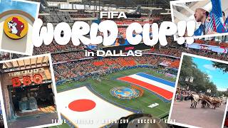 【テキサス州】大熱戦!W杯オランダ戦!ワールドカップとBBQとカウボーイの街・ダラスの歩き方【VLOG】