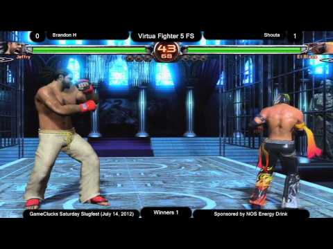 Brandon H (AO/JF) vs Shouta (EL) - VF5FS - GameClucks Saturday Slugfest