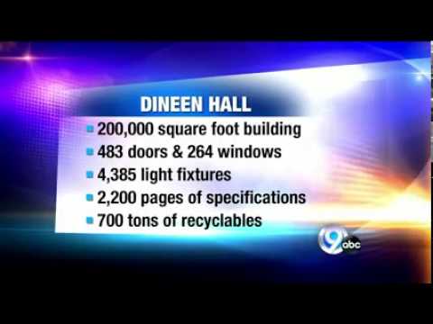 Dineen Hall opens, WSYR coverage