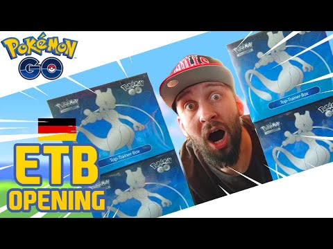 Wir öffnen DEUTSCHE Pokemon GO TCG ETB's 📦 Ziehen wir endlich SHINY GLURAK? 😍