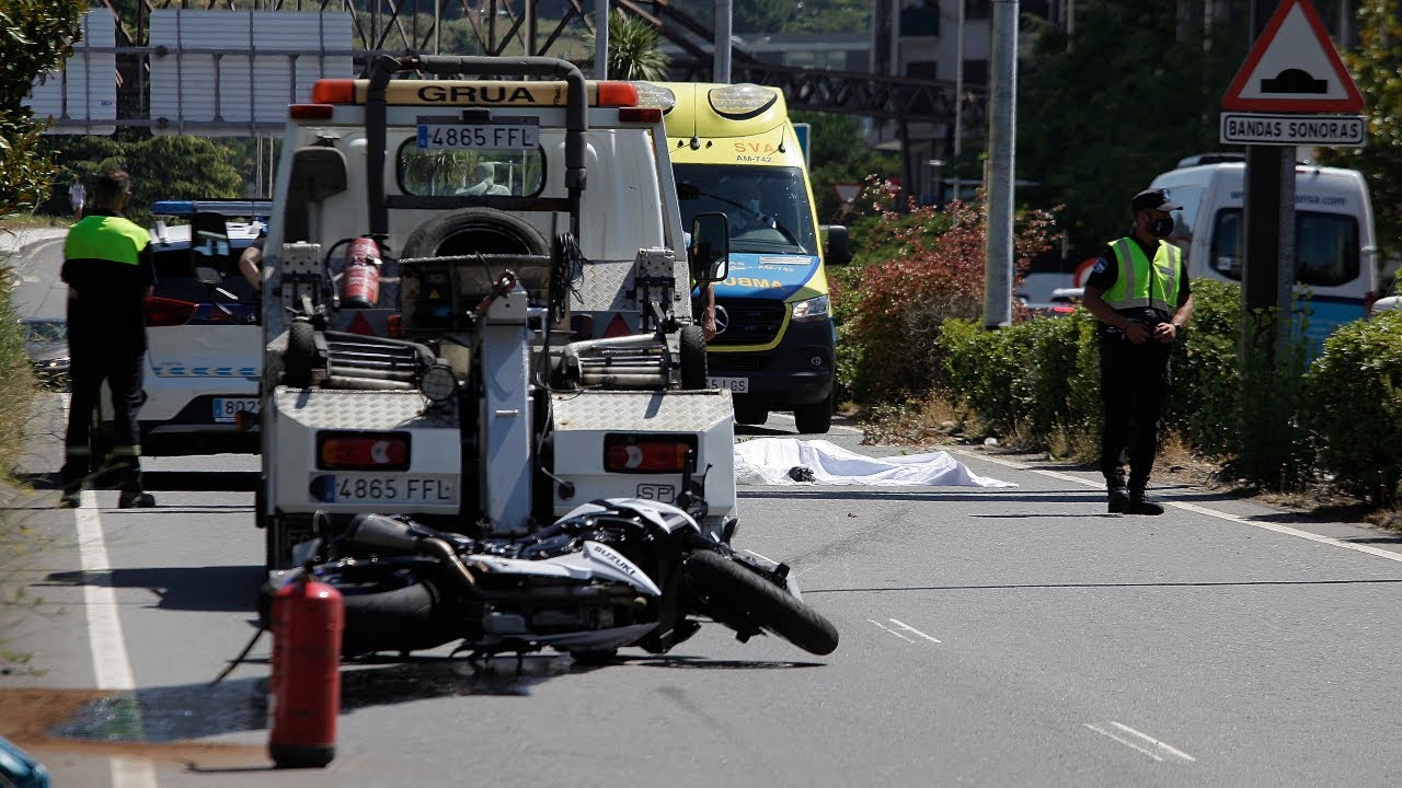 Accidente de moto en Ourense | Muere un joven de 20 años
