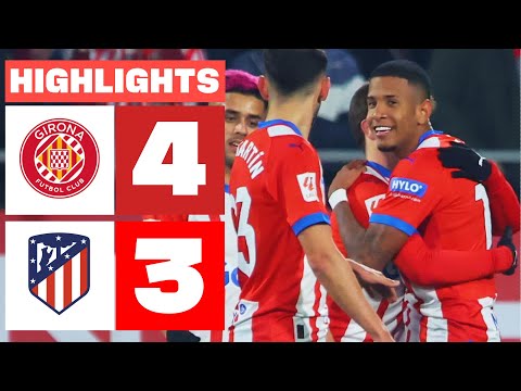 Resumen de Girona vs Atlético Jornada 19