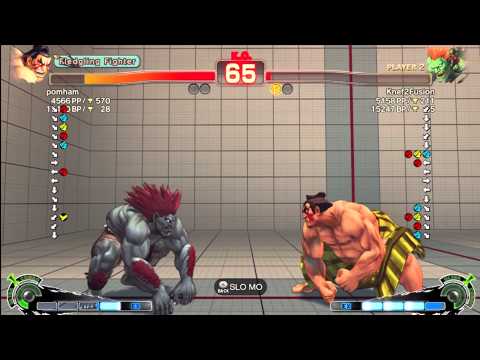 Pomu@hamu (Honda) vs knef2Fusion (Blanka) - AE 2012 Match *1080p*