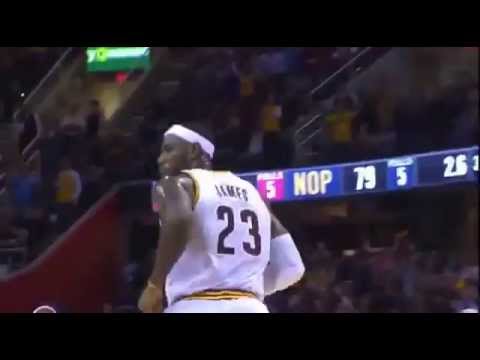 LeBron James' monster SLAM vs Pelicans
