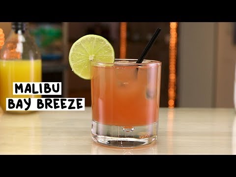 Malibu Bay Breeze - Tipsy Bartender