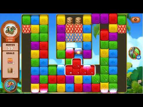 Lost Island Blast Adventure Level 555 - No Boosters