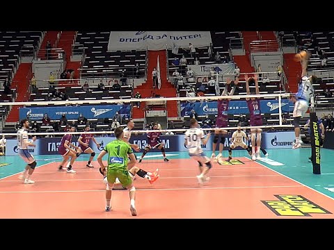 Volleyball. Attack. Zenit-Kazan vs Zenit St. Petersburg # 5