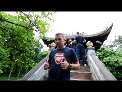 Arsenal Tour 2013 - Day 4&5 - Count your blessings in Hanoi