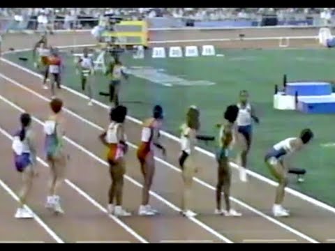 Women's 4 x 400m Relay Semi-Final #1 - 1992 Olympic Games