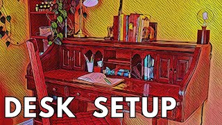 My Desk Setup Part 1 (Analog/For Writing and Journaling)