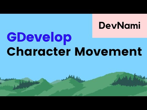 GDevelop How to Character Sprite Movement