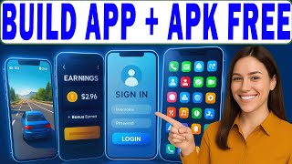 CREATE Android App Using AI (FREE with APK No Coding)