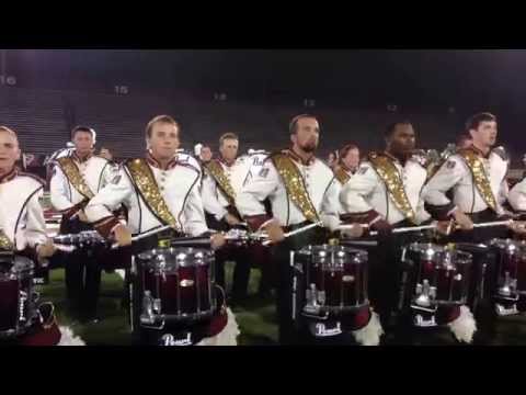 UMass Drumline 2014: Post-Game Cadence - Alumni Day - Sep 27, 2014