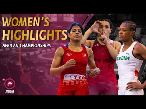 African Championships 2022 Women's Wrestling Highlights
