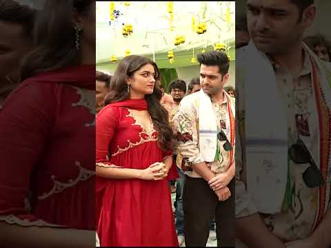Ram Pothineni Bhagyashri Borse New Movie Opening Pooja Ceremony Visuals | #rapo22 | Filmee Zone