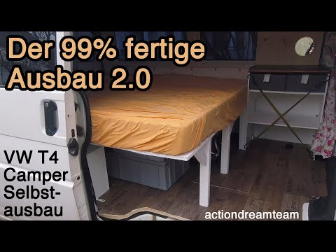 Der 99% fertige Ausbau 2.0 | VW T4 Camper | actiondreamteam