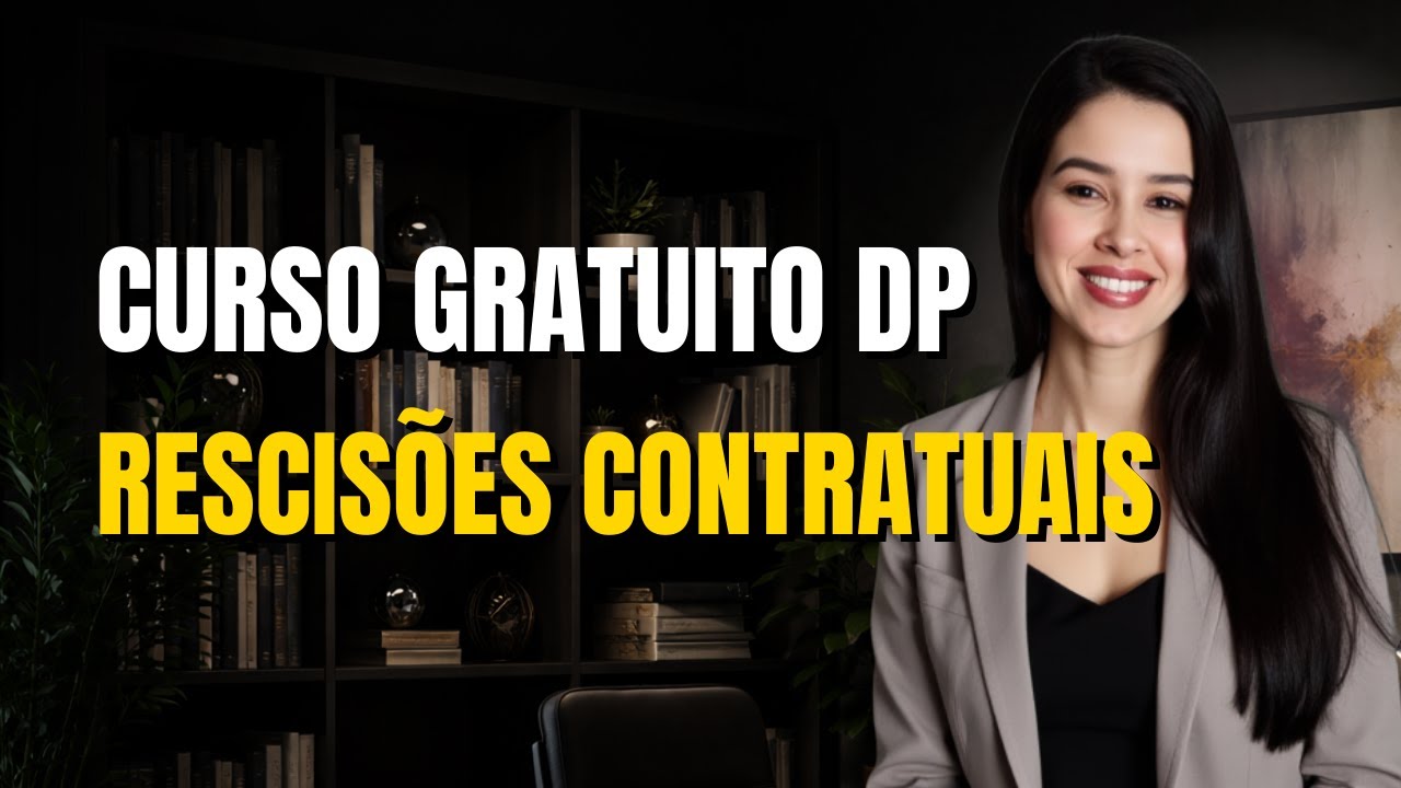 AULA 10 - Rescisões Contratuais | CURSO GRATUITO DEPARTAMENTO PESSOAL DO ZERO