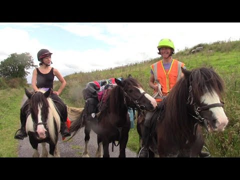 2-tägiger Wanderritt in Irland mit Packpferd - wir testen unsere Ausrüstung