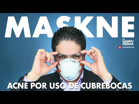 MASKNE ACNE POR USO DE CUBREBOCAS