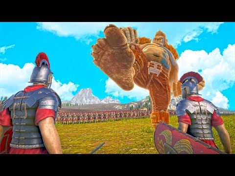 5000 Giant Trolls Surrounded By 2,000,000 Romans - Ultimate Epic Battle Simulator 2 UEBS 2