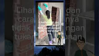 Download lagu Wanita cantik yang berprofesi sebagai tukang bangunan #shortvideo #keren #motivation mp3