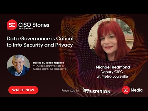 Data Governance is Critical to Info Security and Privacy - Michael Redmond - CSP #176
