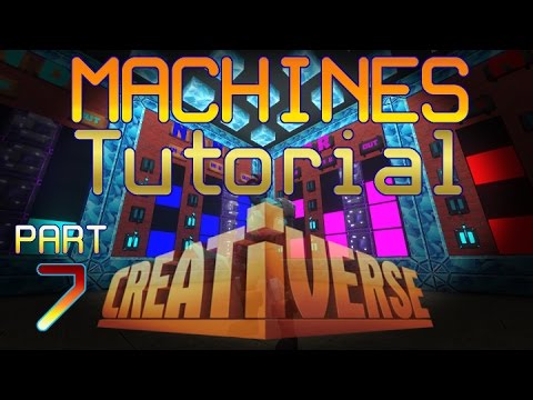 Creativerse R36 Machines Tutorial 07 - Simple Dual-Shaft Elevator