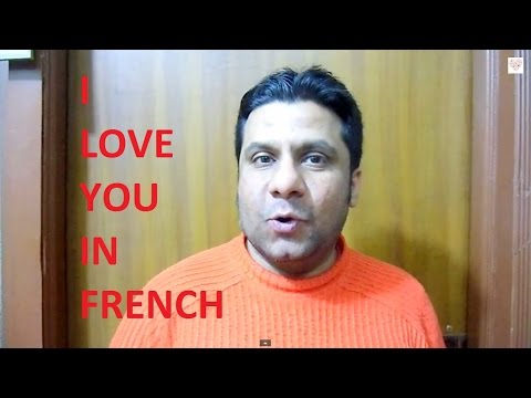 I Love You In French