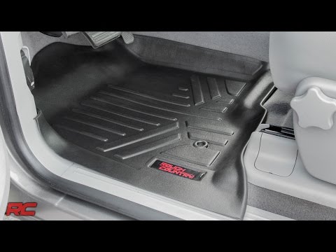 2007-2013 GM 1500 Floor Armor: Heavy Duty Floor Mats by Rough Country
