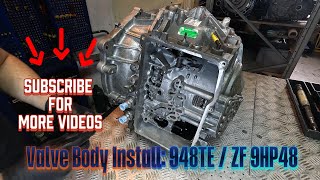 Step-by-Step Valve Body Installation | ZF 9HP48 / 948TE Transmission 4k 2160P