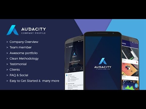Audacity - Marketing App Video