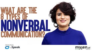 What are the 8 types of non verbal communication?