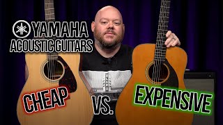 Video thumbnail for Expensive vs. Cheap Yamaha Acoustic Guitars | FGX5 vs. FG800 by Alamo Music Center
