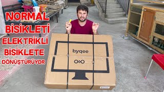 Byqee Elektrikli Bisiklet Dönüşüm Kiti Aldım Kutu Açılımı Ve Montaj Çabaları