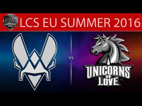 [LoL Highlights] VIT vs UOL G2 | LCS EU Summer 2016 (16.06.2016) - Team Vitality vs Unicorns of Love