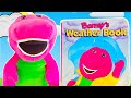 Barney S Weather Book READING ALOUD ALONG Story Learning Videos