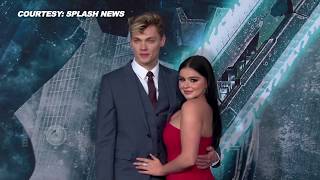 Ariel Winter KISSES BF Levi Meaden At Pacific Rim Uprising Premiere video