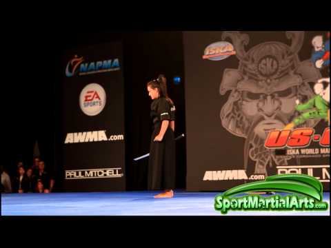 US Open 2012 - Audrie Donihoo - Women's Weapons ISKA Night of Champions