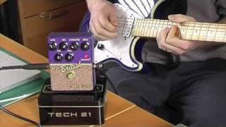 Video thumbnail for Tech 21 SansAmp British - SHORT version by Brett Kingman