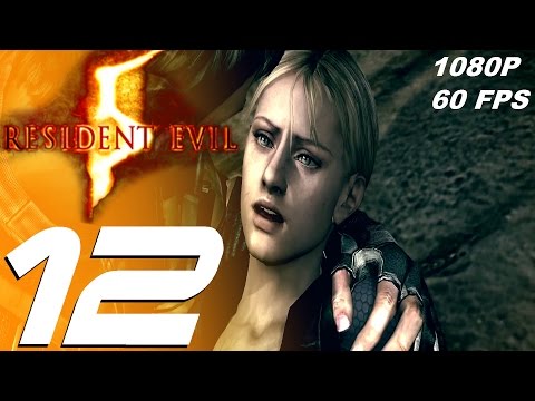 Resident Evil 5 - Walkthrough Part 12 - Jill Valentine Boss Fight [1080p 60fps]