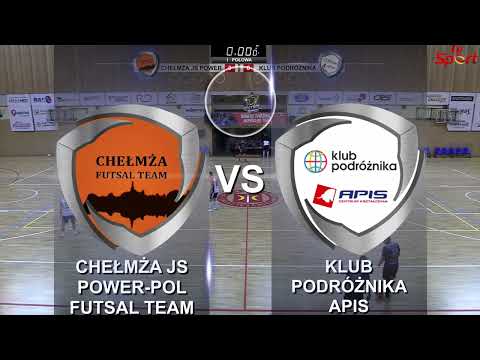 Stalex Liga 16, Chełmża JS Power-Pol FT – Klub Podróżnika/Apis (baraż) , godz. 19:00 05-02-2023